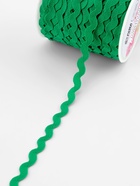 Тесьма отделочная «Вьюнчик», 5 мм, 27±1 м, зелёная №118 - Фото 2