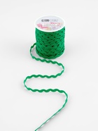 Тесьма отделочная «Вьюнчик», 5 мм, 27±1 м, зелёная №118 - Фото 3