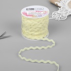 Тесьма отделочная «Вьюнчик», 5 мм, 27±1 м, бежевая №02 - Фото 2