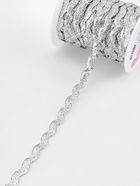 Тесьма отделочная «Вьюнчик», 5 мм, 27±1 м, цвет серебряный - Фото 2