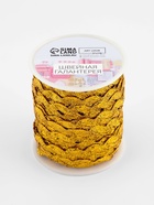 Тесьма отделочная «Вьюнчик», 5 мм, 27 ± 1 м, цвет золотой - Фото 3