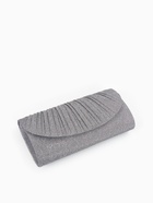 Сумка женская на магните, серебристая 5131702