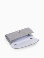 Сумка женская на магните, серебристая 5131702