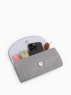 Сумка женская на магните, серебристая 5131702