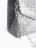Сумка-клатч на магните, длинная цепь, цвет серебристый 5131722