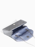 Сумка-клатч на магните, длинная цепь, цвет серебристый 5131722