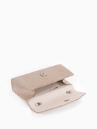 Сумка-клатч женская вечерняя на магните, на длинной цепочке, мерцающая, золотистая 5131723