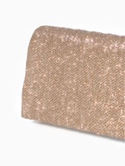 Сумка-клатч женская вечерняя на магните, на длинной цепочке, блестящая, золотистая 5131731