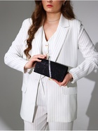 Сумка женская на магните, цвет чёрный 5131732