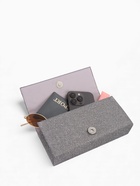 Сумка-клатч женская вечерняя на магните, на длинной цепочке, со стразами, серебристая - фото 61533314