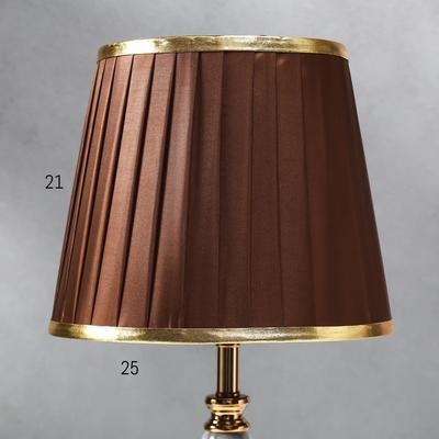 Лампа настольная 16141/1 E27 40 Вт бело-золотой 25×25×44 см RISALUX