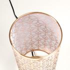 Лампа настольная 16142/1 E27 40 Вт золото 13×13×31 см RISALUX - фото 3747299