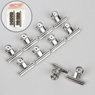 Зажимы для наращивания ногтей, 3.8 см, 10 шт., металлические - Фото 2