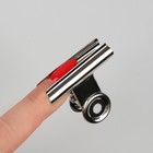 Зажимы для наращивания ногтей, 3.8 см, 10 шт., металлические - Фото 3