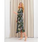 Комплект (халат и комбинация) KAFTAN, 52-54, зелен/роз - Фото 3