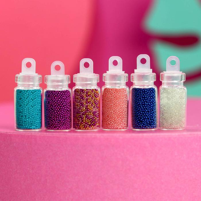 Набор бульонок для декора ногтей «Сияй ярче звезд!», 12 цветов 21244