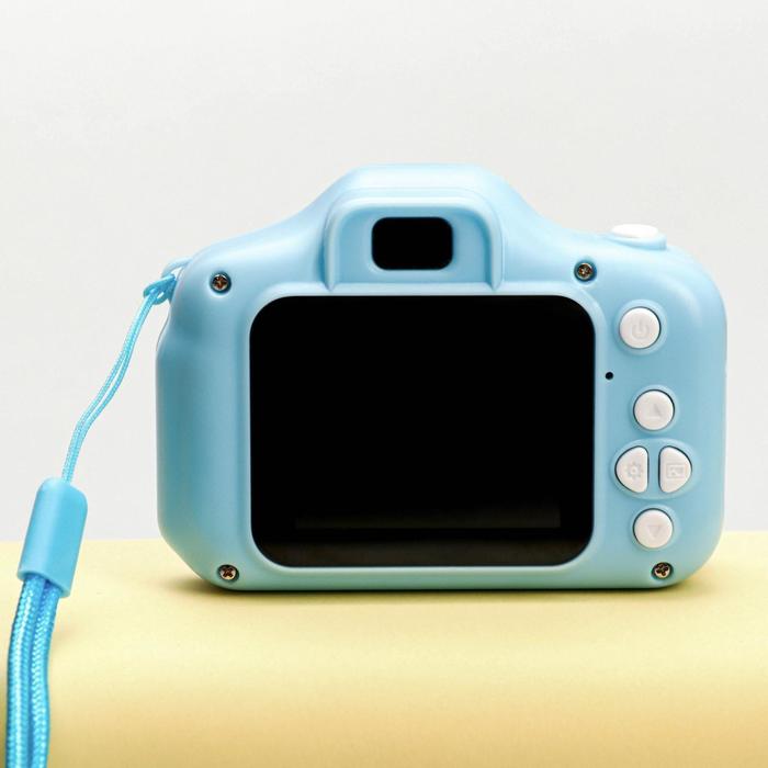 Фотоаппарат детский, синий, 8 х 6 см - фото 51320001