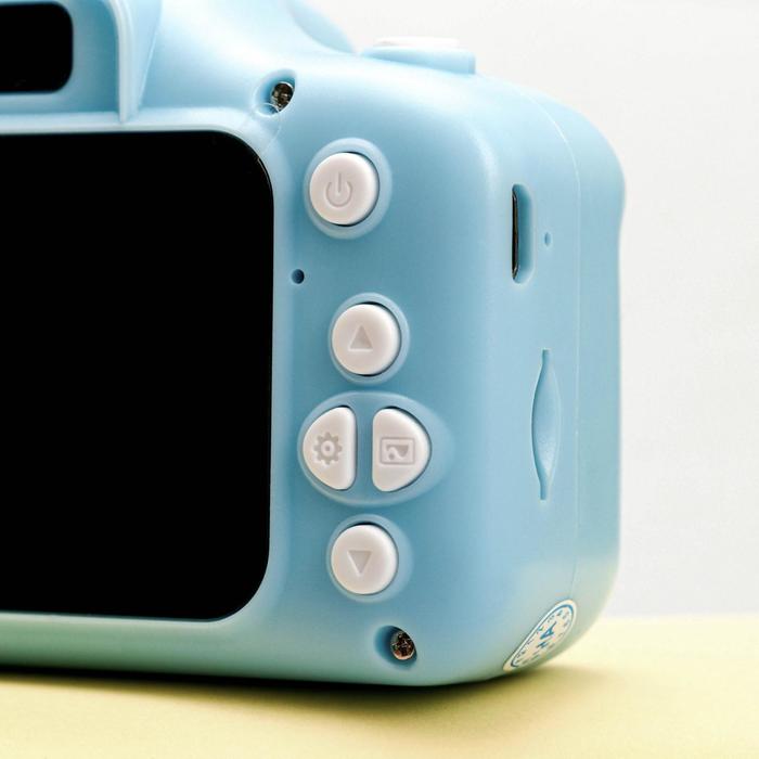 Фотоаппарат детский, синий, 8 х 6 см - фото 51319992