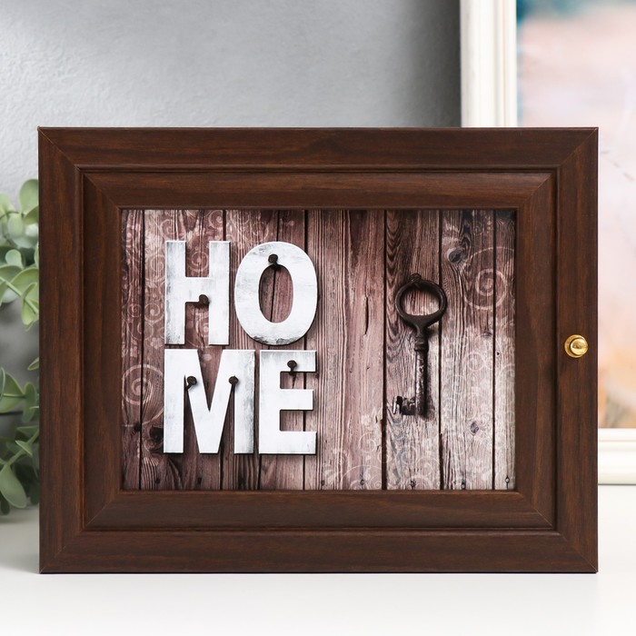 

Ключница "home 05" венге 19х24 см МИКС