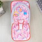 Шезлонг - качалка для новорождённых «Волшебная пони», игровая дуга, игрушки МИКС 5349615