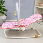 Шезлонг - качалка для новорождённых «Волшебная пони», игровая дуга, игрушки МИКС 5349615
