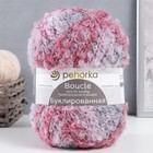 Пряжа "Буклированная"  30% мохер,20% шерсть,50% акрил  220м/200гр (1117 М) - Фото 5