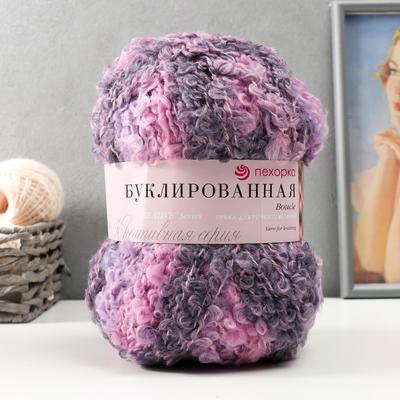 Пряжа "Буклированная" 30% мохер,20% шерсть,50% акрил 220м/200гр (1096 М)