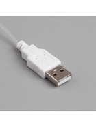 Гирлянда «Нить» 2 м роса, IP20, серебристая нить, 20 LED, свечение мульти, USB 5198335 - фото 319929738