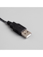 Гирлянда «Нить» 5 м роса, IP20, чёрная нить, 50 LED, свечение мульти, USB 5198346 - фото 319929746