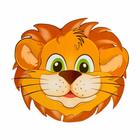 Термотрансфер «Лев», 16×15 см, набор 10 шт.  (артикул 5494226)  большой выбор товаров оптом и в розницу по низким ценам с доставкой