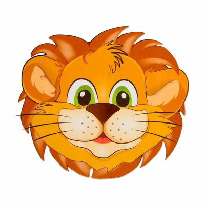 Термотрансфер «Лев», 16×15 см, набор 10 шт.