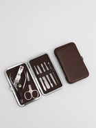 Набор маникюрный «Рептилия», 8 предметов, в футляре, коричневый - Фото 3