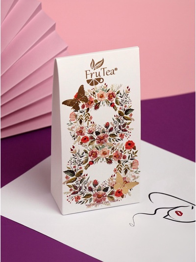 Чай на 8 марта, черный, «С Наилучшими пожеланиями» 50 г