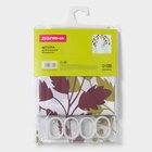 Штора для ванной Доляна «Осень», 180×180 см, EVA - Фото 9