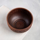 Салатник "Катун", декор, красная глина, 0.7 л - Фото 2