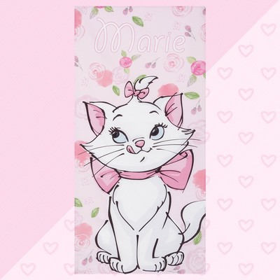 Полотенце детское «Мари», Коты аристократы 70×146±2 см, 100% хлопок 160 г/м²