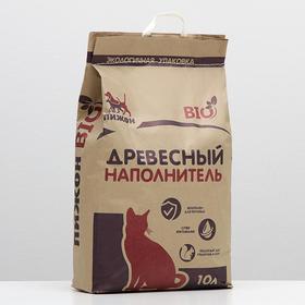 Наполнитель древесный "Пижон" Bio, 10 л 5306344