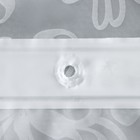 Штора для ванной Доляна «Ажур», 180×180 см, EVA, цвет белый - фото 187293