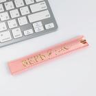 Подарочный набор ручка розовое золото и кожзам чехол «8 марта» - фото 9728608