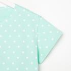 Пижама женская KAFTAN "Горошек", футболка, шорты, размер 44-46 - фото 25372970