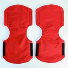 Варежки-муфты на ручку коляски, 2 шт., красные - Фото 5