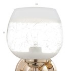 Бра 3905-158/1, 40 Вт, E27, золотистое - Фото 5