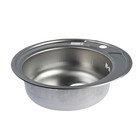 УЦЕНКА Мойка кухонная «Владикс», врезная, d=49 см, нержавеющая сталь 0.6 мм - Фото 2