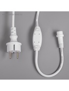 Гирлянда "Занавес" 2 х 1.5 м , IP65, УМС, белая нить каучук, 300 LED, свечение мульти, 220 В - Фото 10