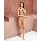 Джемпер (боди) MIST на одно плечо, 44, бежевый - Фото 4