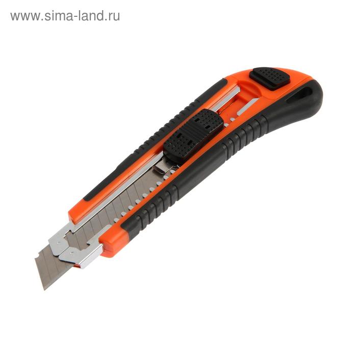 Нож специальный HARDEN 570312, двухкомпонентный корпус, 18мм - Фото 1