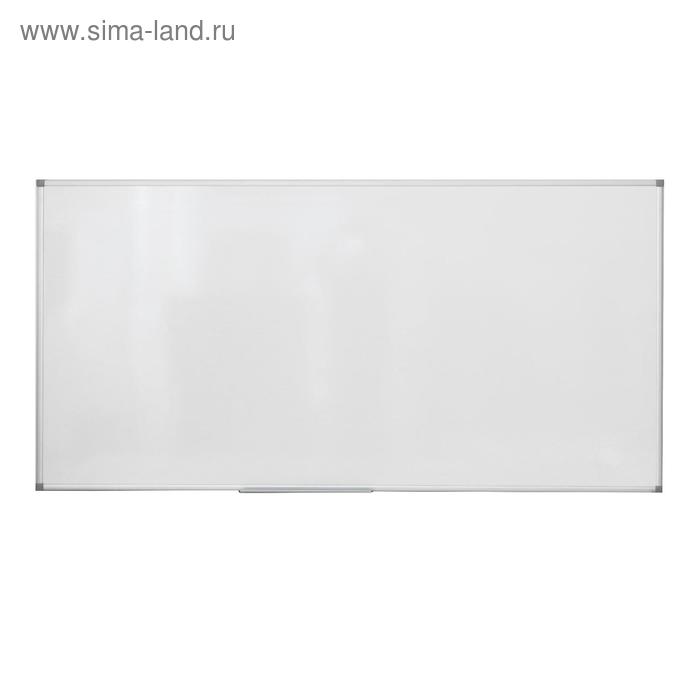 Доска магнитно-маркерная, Calligrata REEF, 100×200 см, в алюминиевой рамке, с полочкой