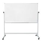 Доска магнитно-маркерная, двусторонняя, Calligrata, 100×180 см, в алюминиевой рамке, с полочкой - Фото 2