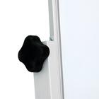 Доска магнитно-маркерная, двусторонняя, Calligrata, 100×180 см, в алюминиевой рамке, с полочкой - Фото 5