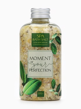 Соль для ванны с лепестками душицы Moment of your perfection, 370 г, Beauty Fox